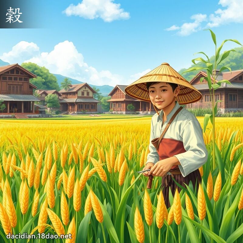 穀 - 國語大辭典配圖