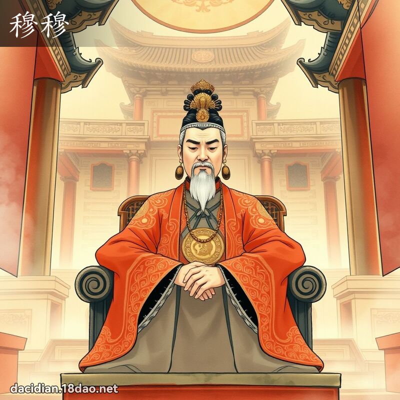 穆穆 - 国语大辞典配图