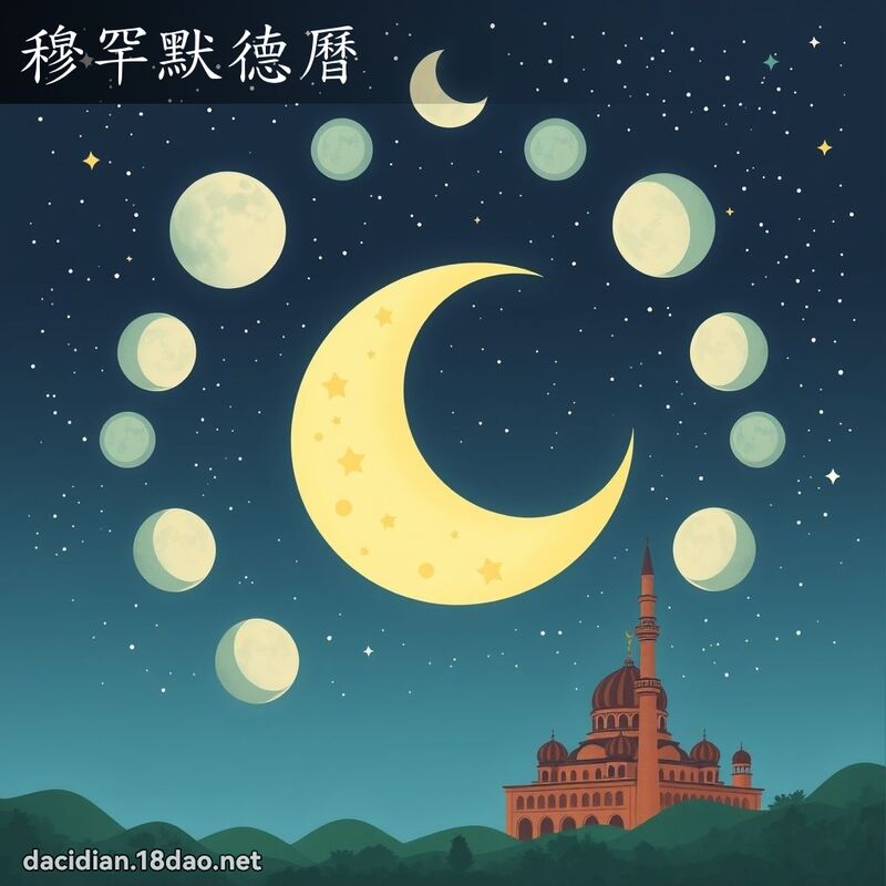 穆罕默德历 - 国语大辞典配图