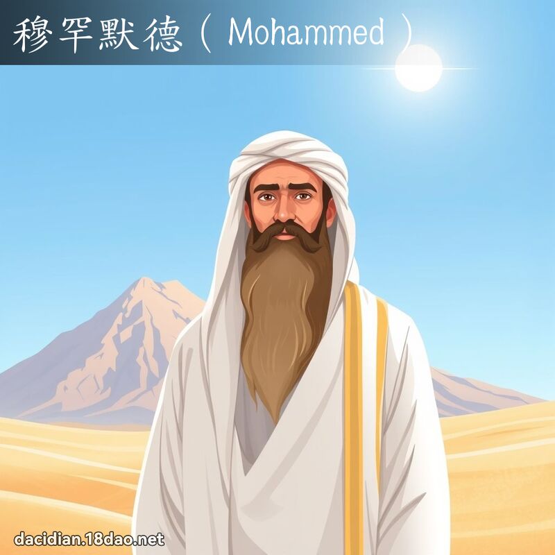 穆罕默德（Mohammed） - 国语大辞典配图