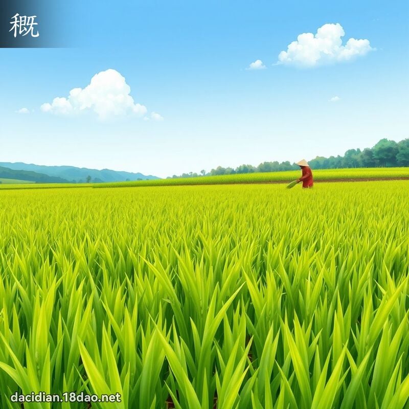 穊 - 國語大辭典配圖