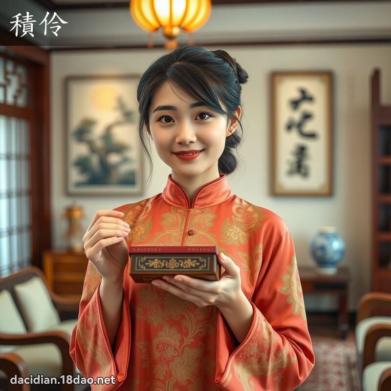 積伶 - 國語大辭典配圖