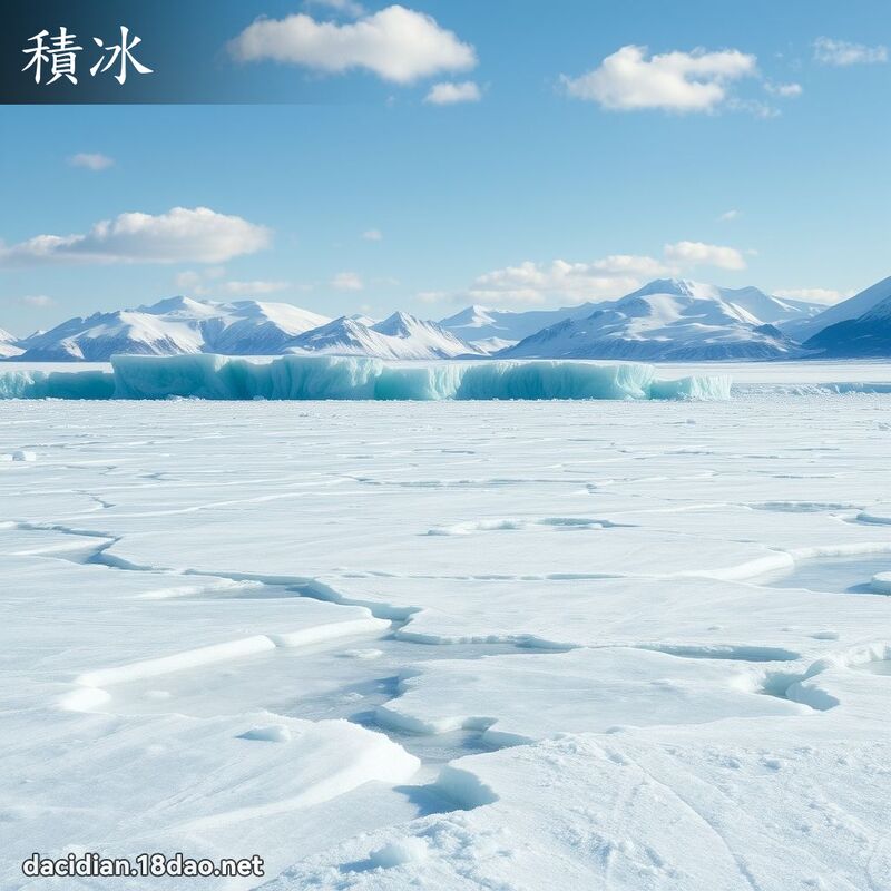 積冰 - 國語大辭典配圖