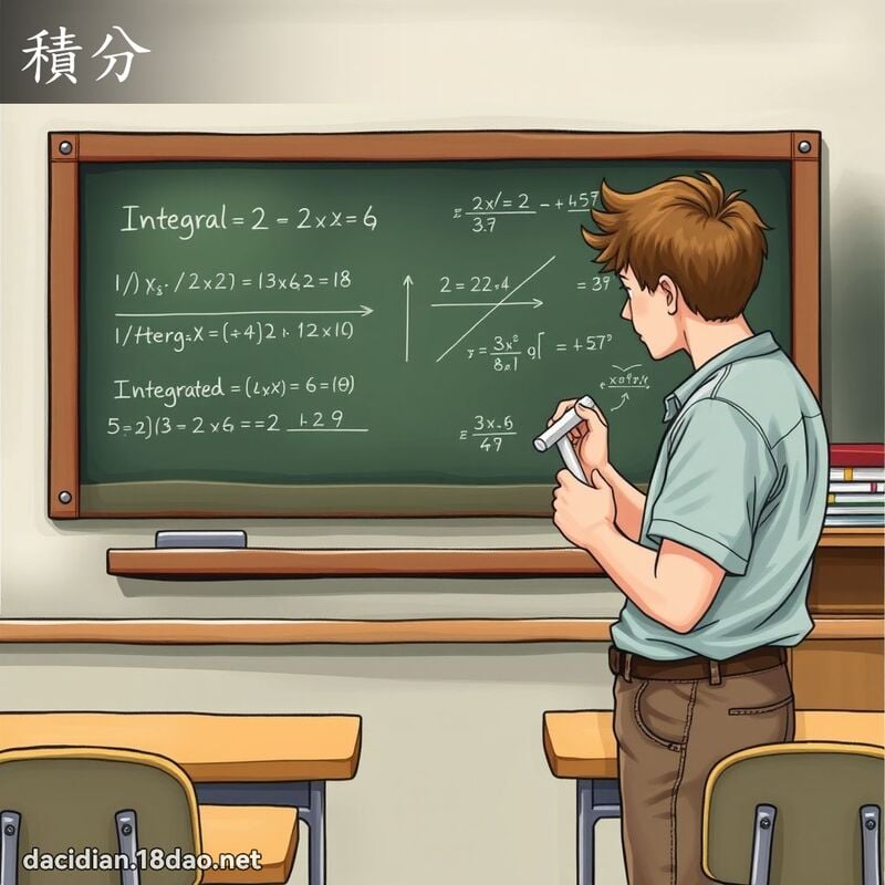 积分 - 国语大辞典配图