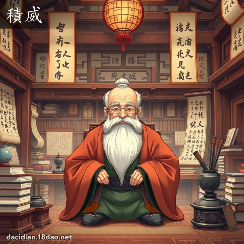 積威 - 國語大辭典配圖