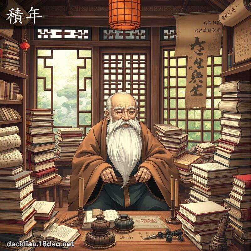 積年 - 國語大辭典配圖