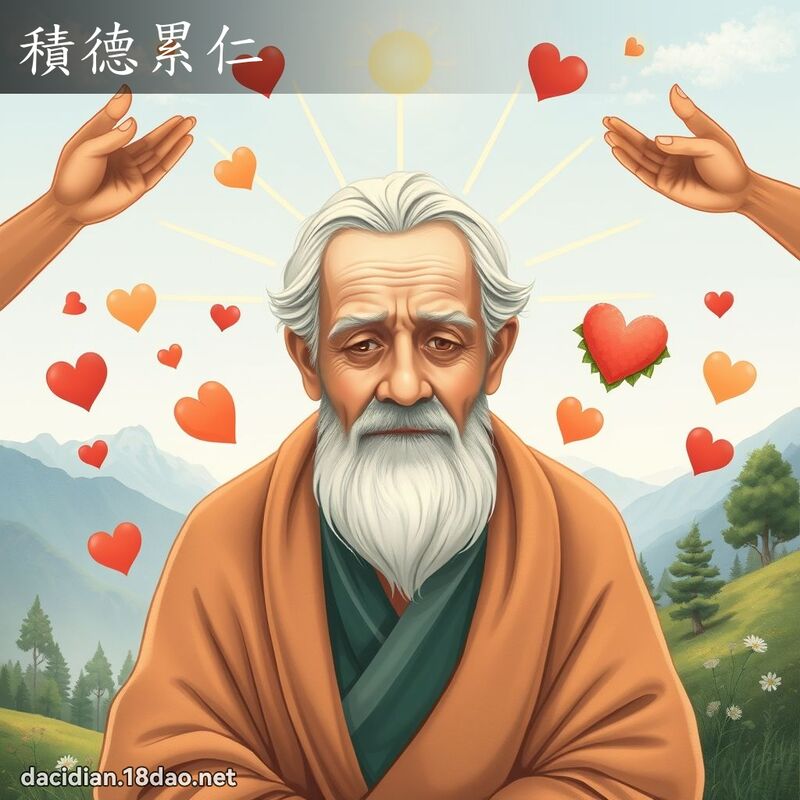 积德累仁 - 国语大辞典配图