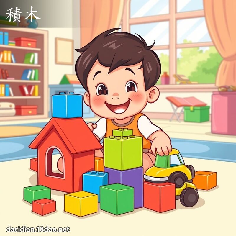 積木 - 國語大辭典配圖