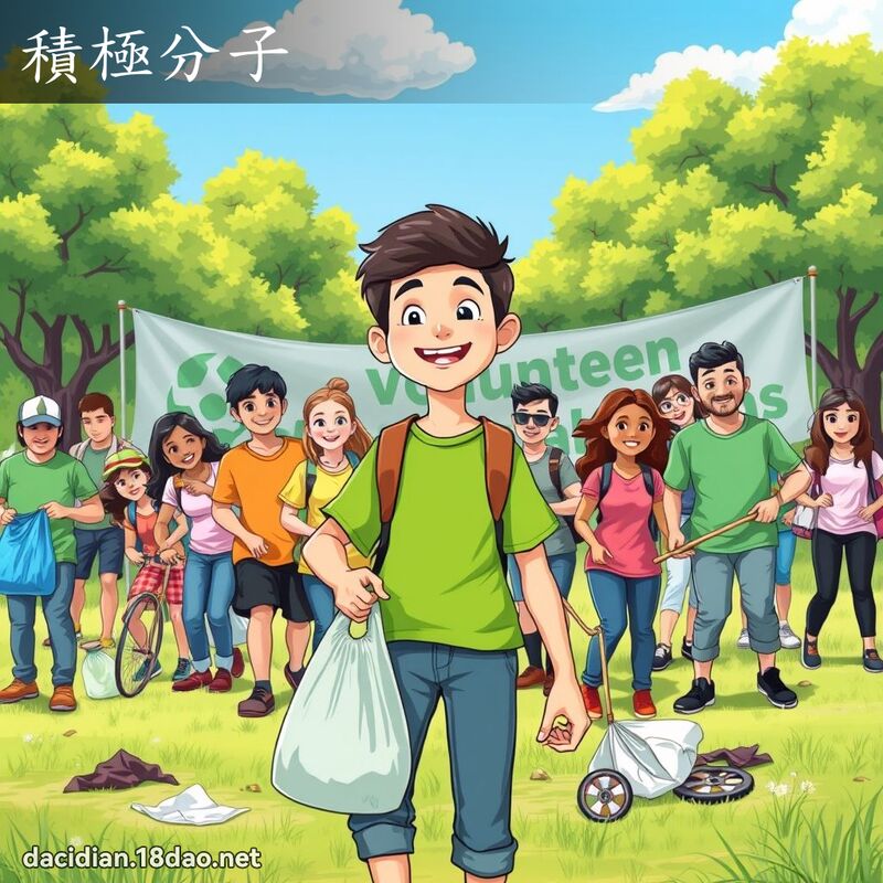 積極分子 - 國語大辭典配圖