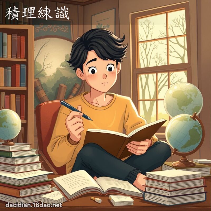 积理练识 - 国语大辞典配图
