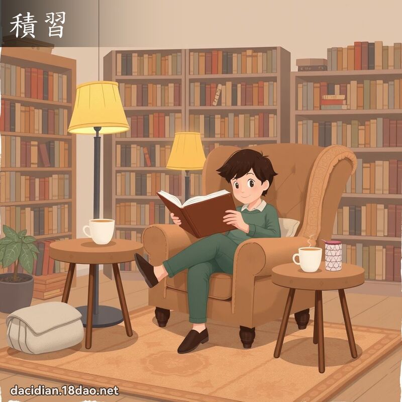 積習 - 國語大辭典配圖