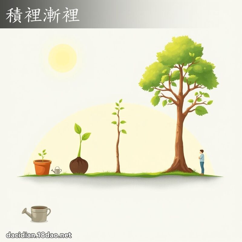 积里渐里 - 国语大辞典配图