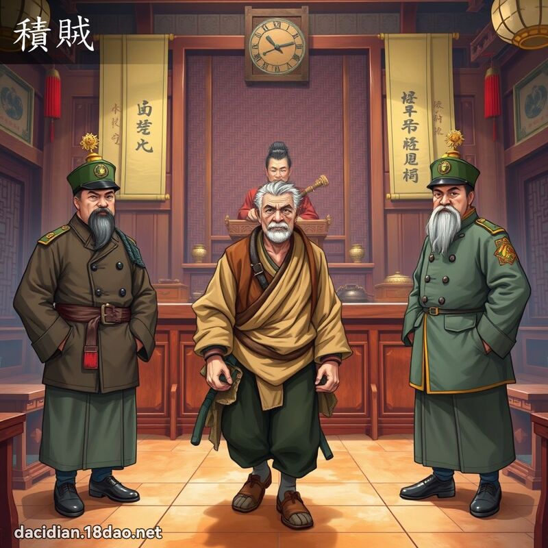 積賊 - 國語大辭典配圖