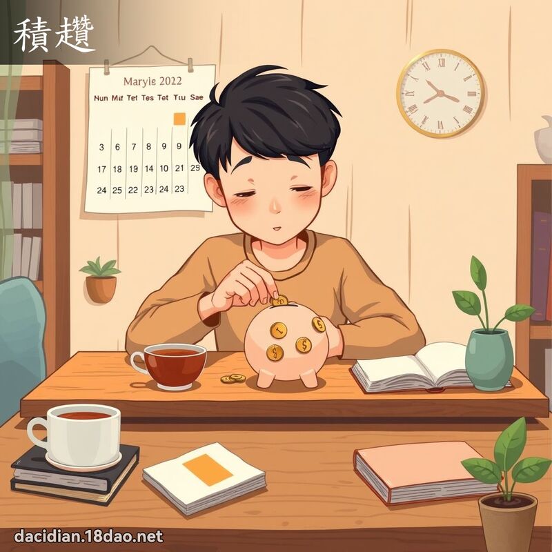 积趲 - 国语大辞典配图