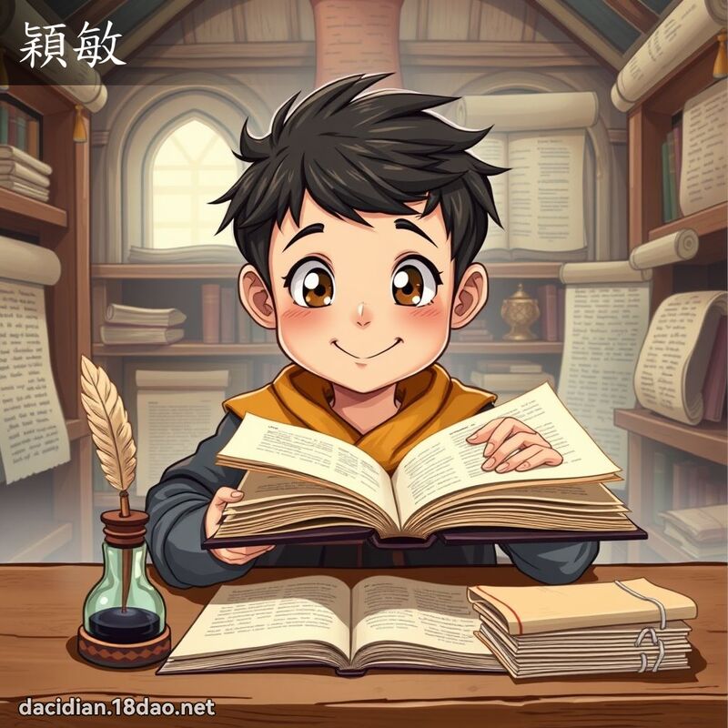颖敏 - 国语大辞典配图