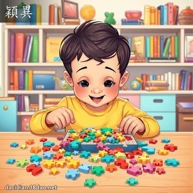 颖异 - 国语大辞典配图