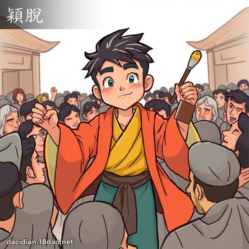颖脱 - 国语大辞典配图