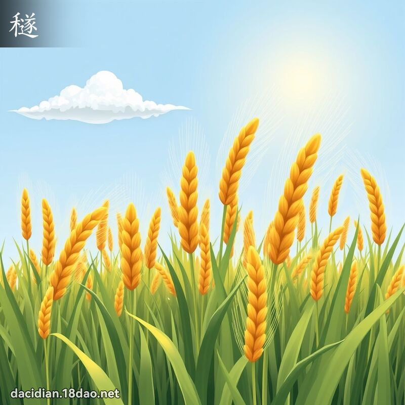 穟 - 國語大辭典配圖