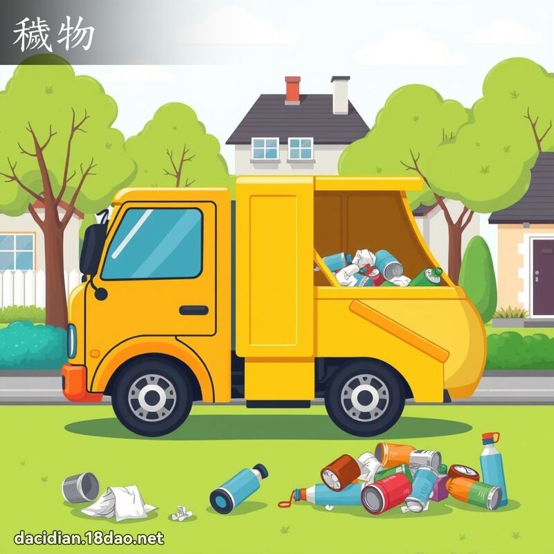 穢物 - 國語大辭典配圖