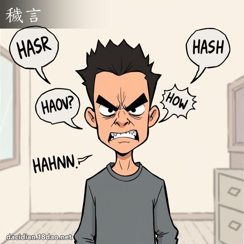 秽言 - 国语大辞典配图