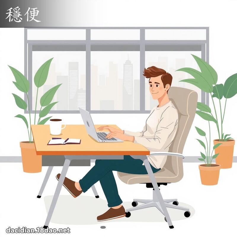 稳便 - 国语大辞典配图