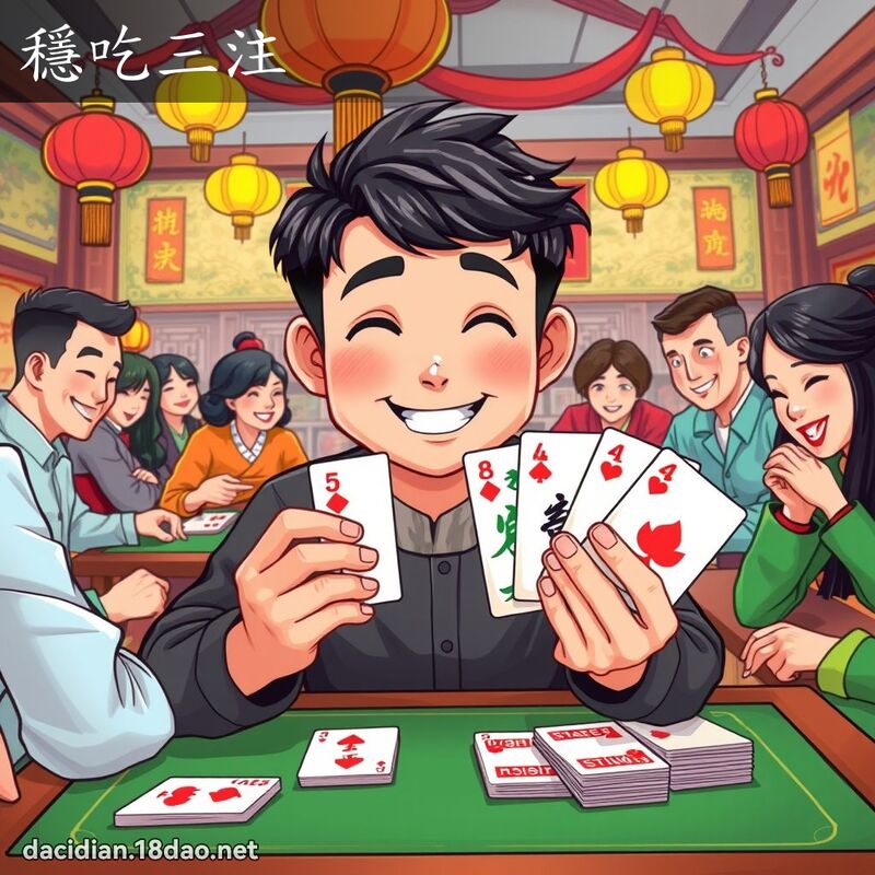 穩吃三注 - 國語大辭典配圖