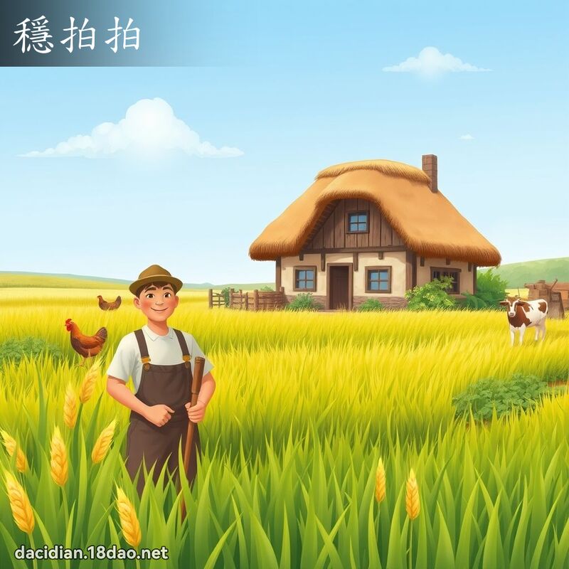 稳拍拍 - 国语大辞典配图