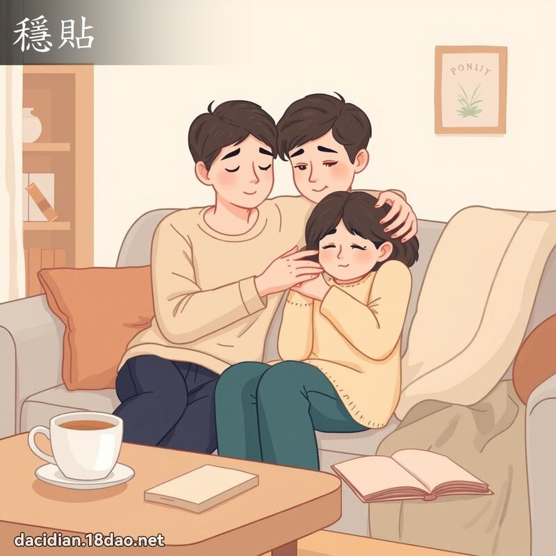 稳贴 - 国语大辞典配图