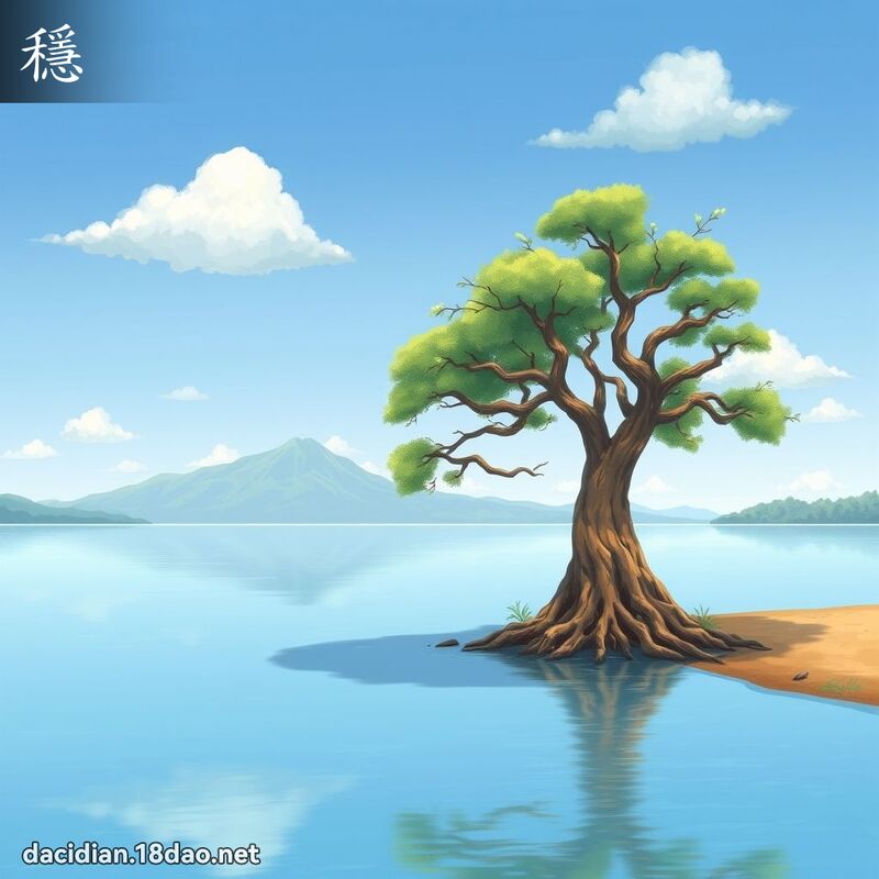 穩 - 國語大辭典配圖