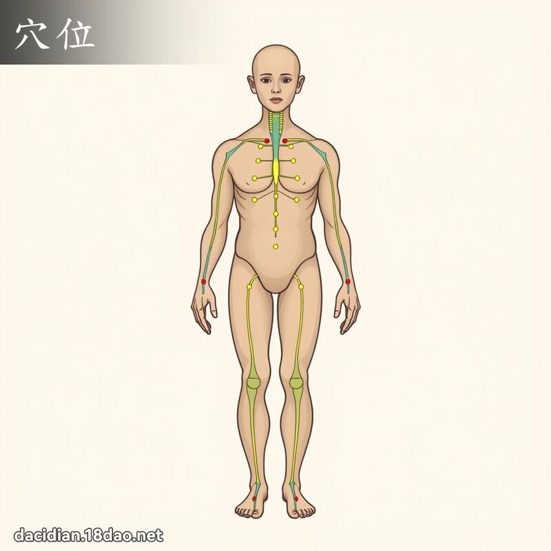穴位 - 國語大辭典配圖
