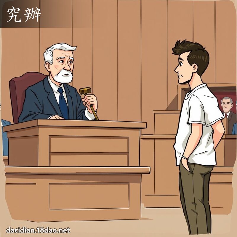 究办 - 国语大辞典配图