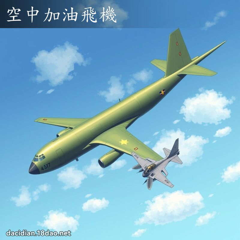 空中加油飞机 - 国语大辞典配图