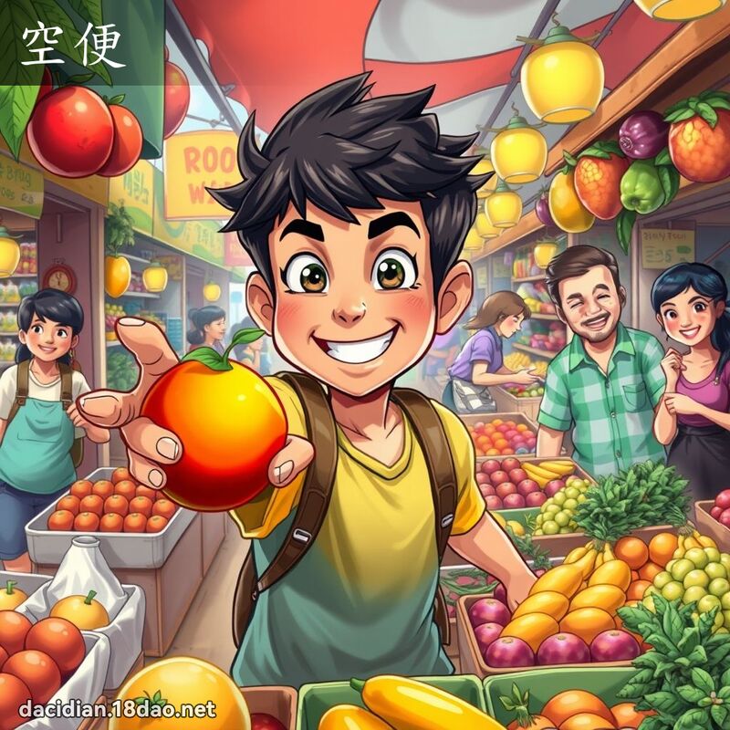 空便 - 國語大辭典配圖
