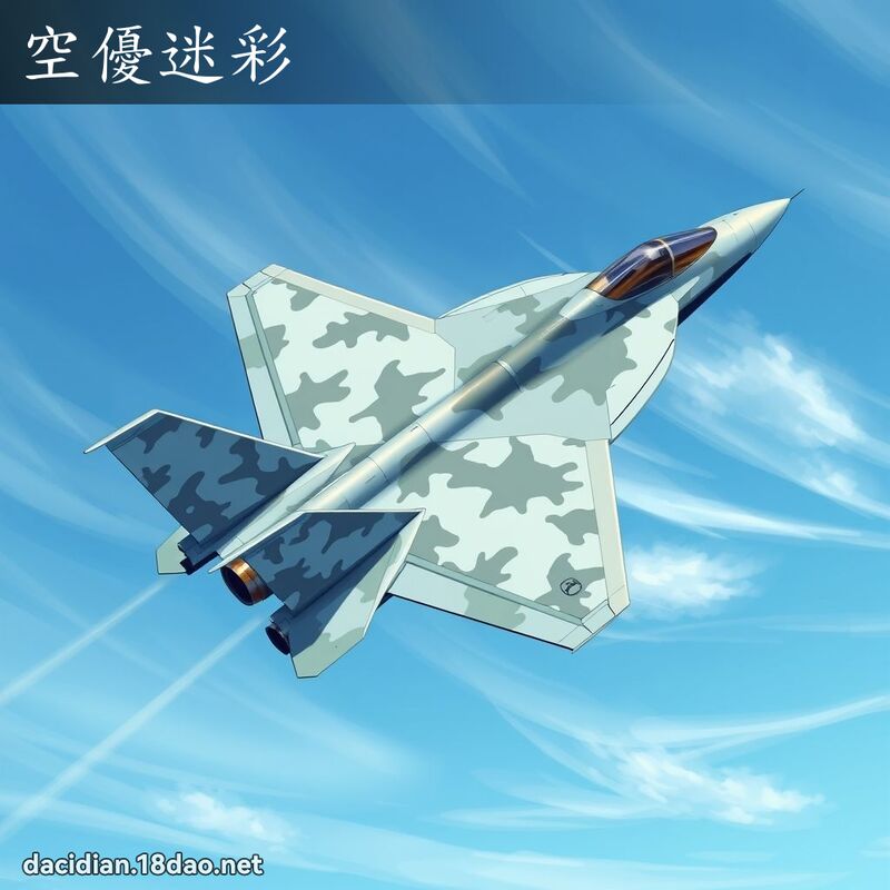 空優迷彩 - 國語大辭典配圖