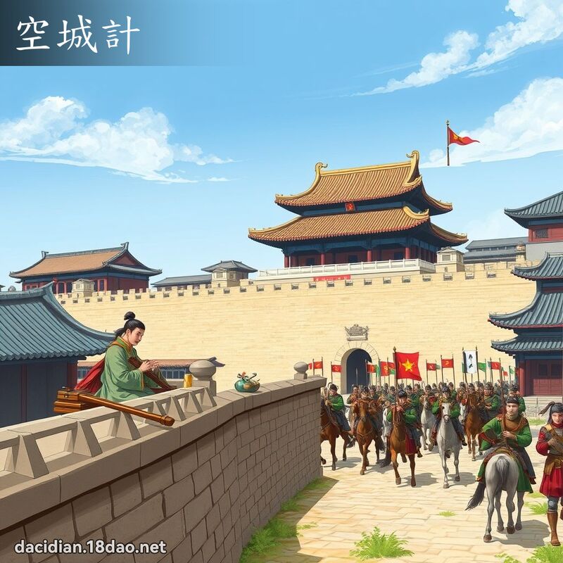 空城計 - 國語大辭典配圖