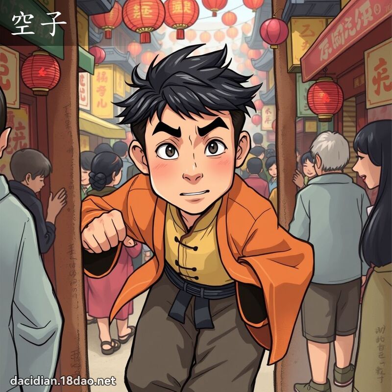 空子 - 國語大辭典配圖
