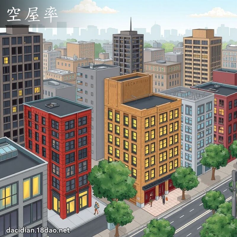 空屋率 - 国语大辞典配图