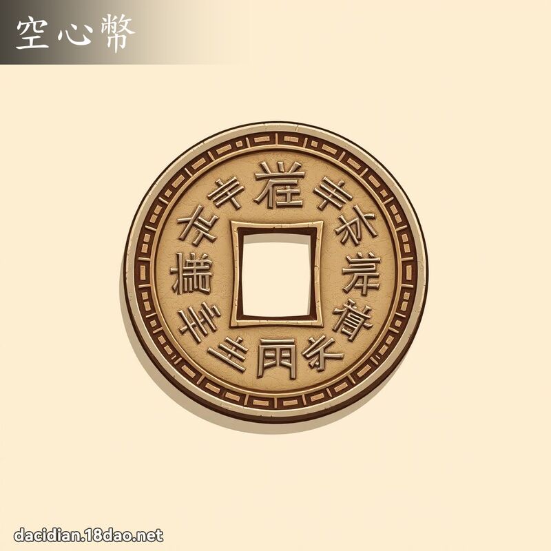 空心幣 - 國語大辭典配圖