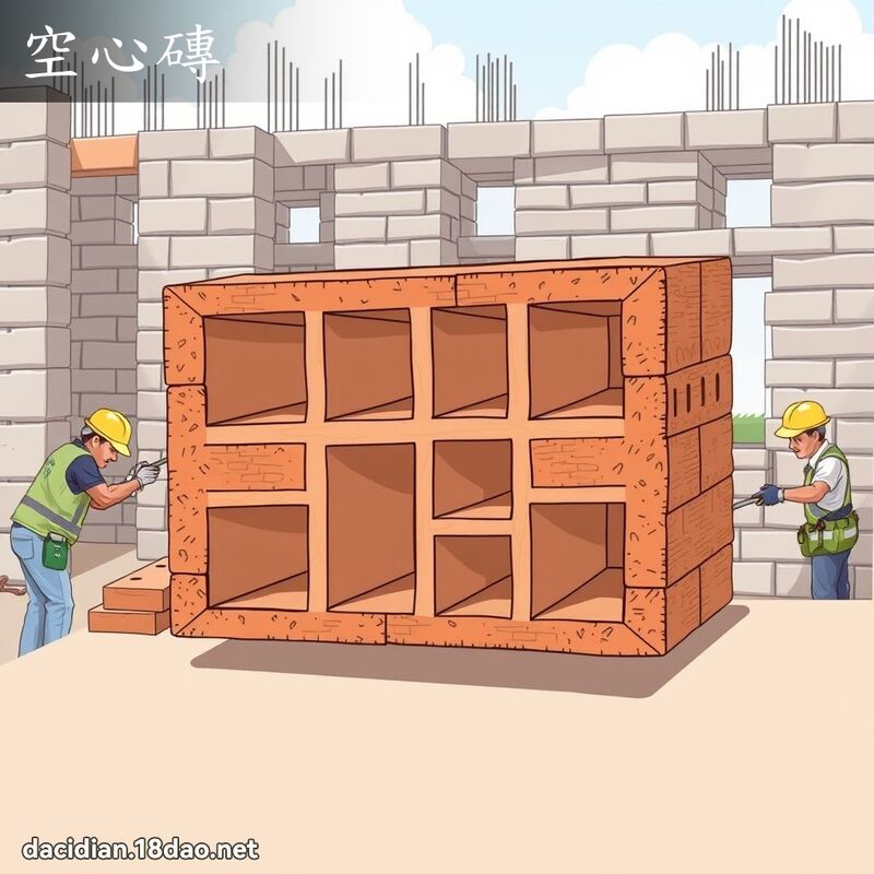 空心砖 - 国语大辞典配图