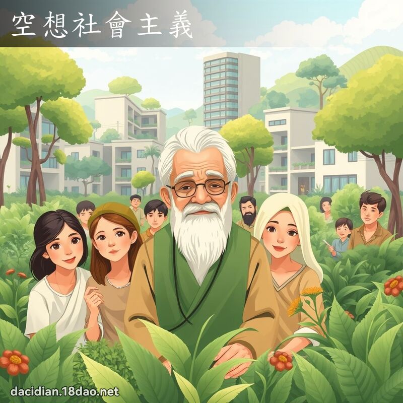 空想社会主义 - 国语大辞典配图