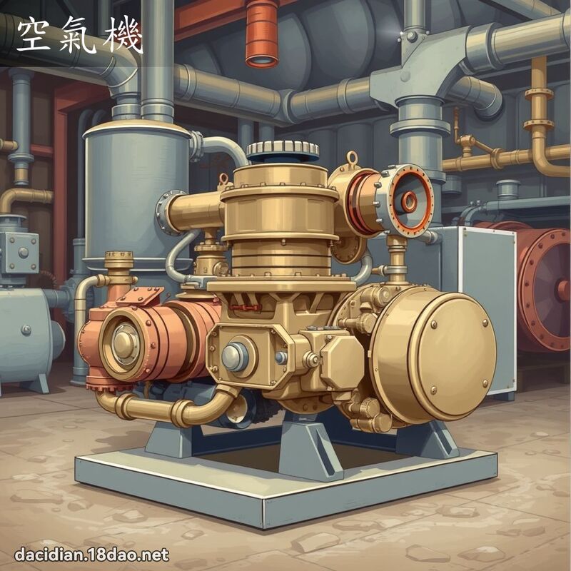 空氣機 - 國語大辭典配圖