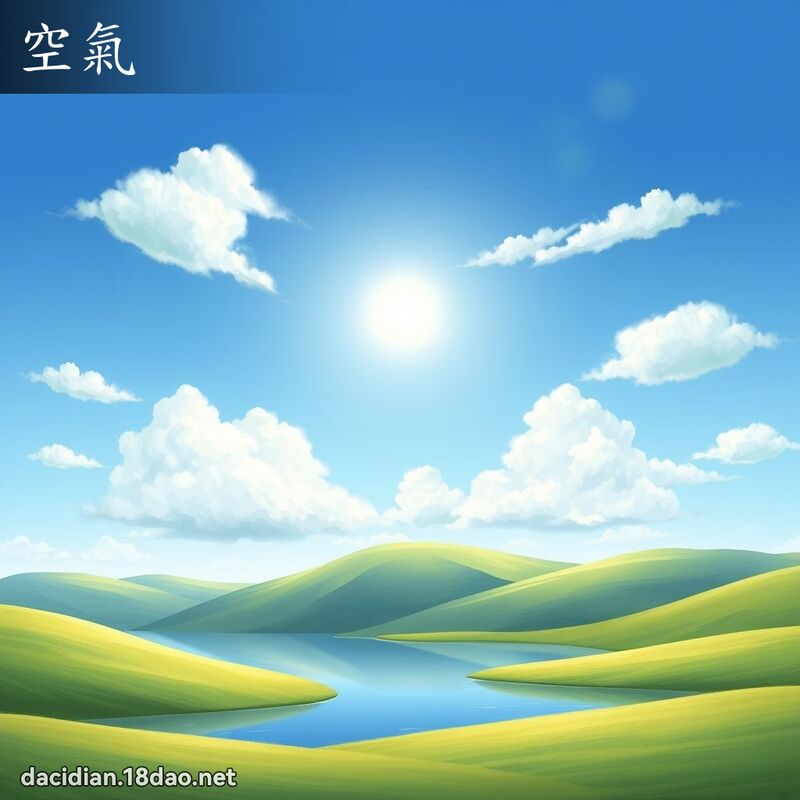 空氣 - 國語大辭典配圖