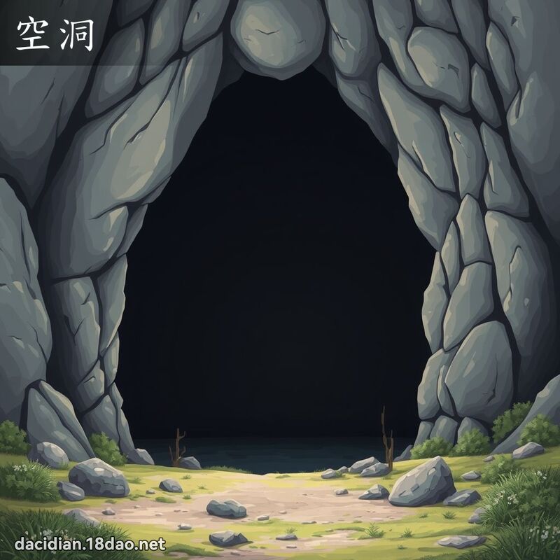 空洞 - 国语大辞典配图