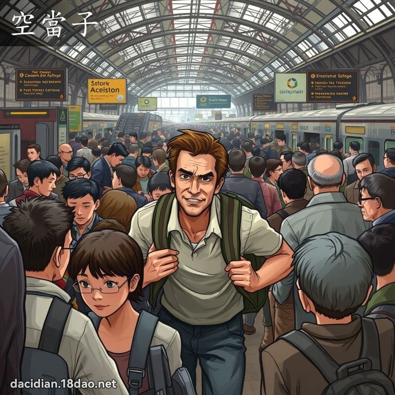 空當子 - 國語大辭典配圖