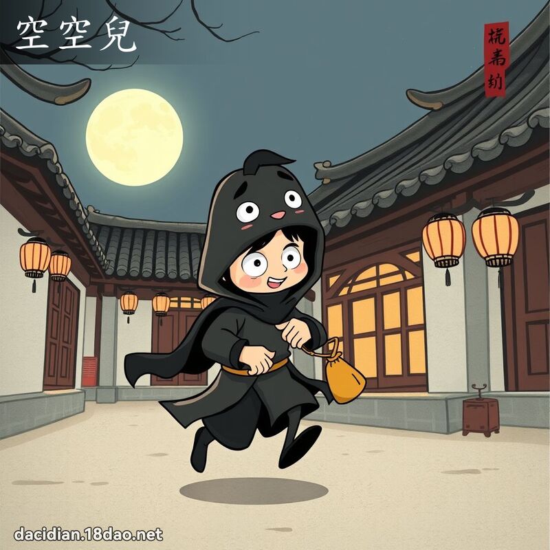 空空兒 - 國語大辭典配圖