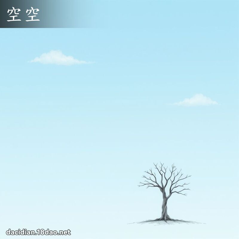 空空 - 國語大辭典配圖