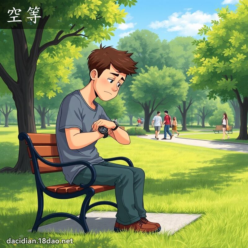 空等 - 国语大辞典配图