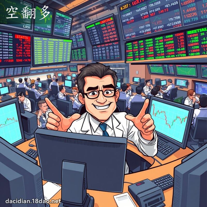 空翻多 - 國語大辭典配圖