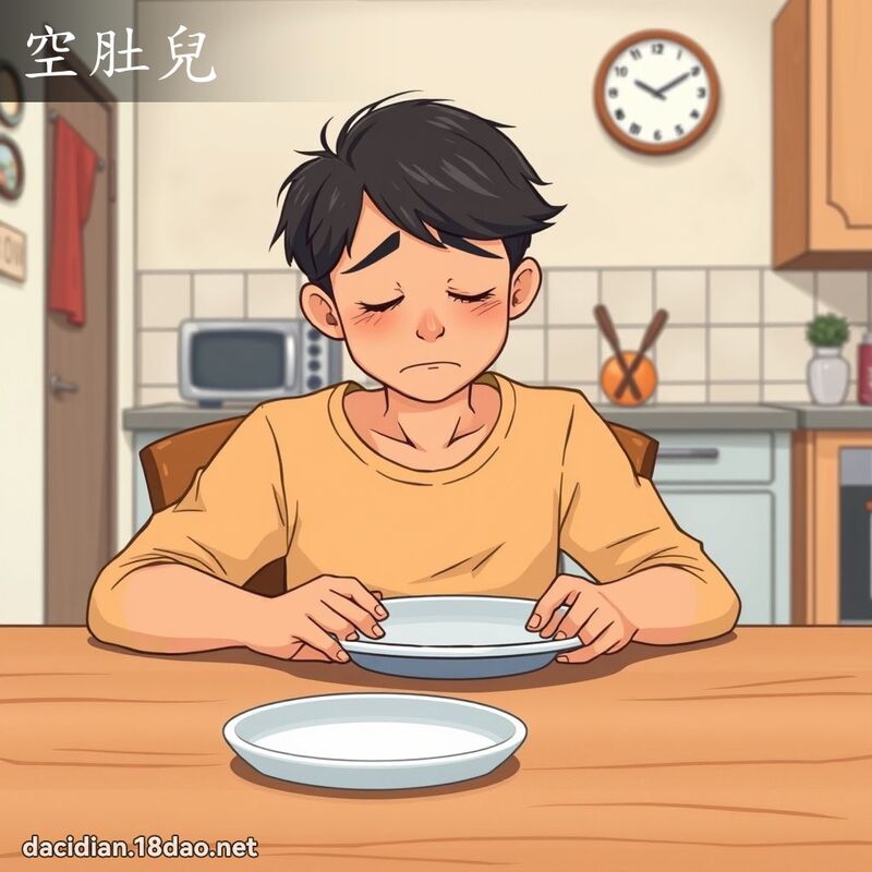 空肚儿 - 国语大辞典配图
