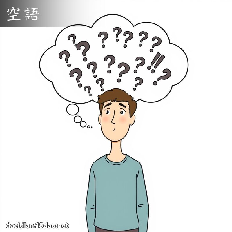 空語 - 國語大辭典配圖